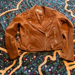 Blanknyc leather moto jacket